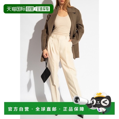香港直邮Toteme 腰带环休闲裤 234WRB847FB0065