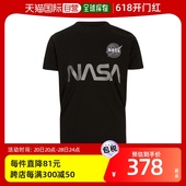 反光印花T恤 Industries 178501 Nasa 香港直邮Alpha