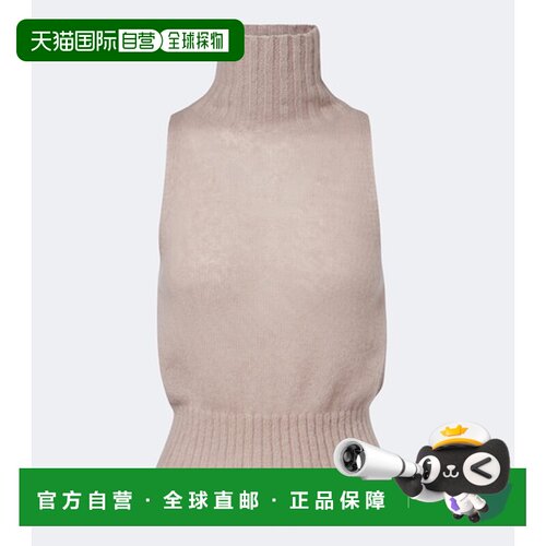 香港直邮Tom Ford 汤姆 福特 女士 羊绒真丝混纺高领背心