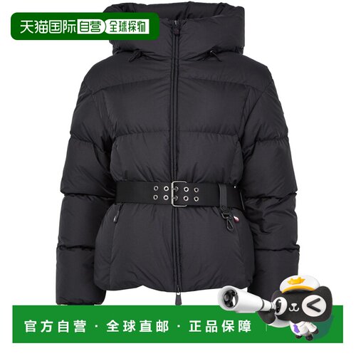 欧洲直邮自营MONCLER盟可睐 GRENOBLE Nisene女士黑色绗缝短款羽