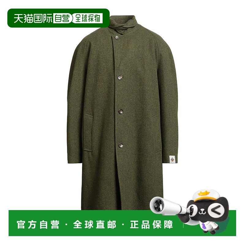 1h可退 香港直邮Bally 巴利 男士 大衣 green绿色 舒适时尚