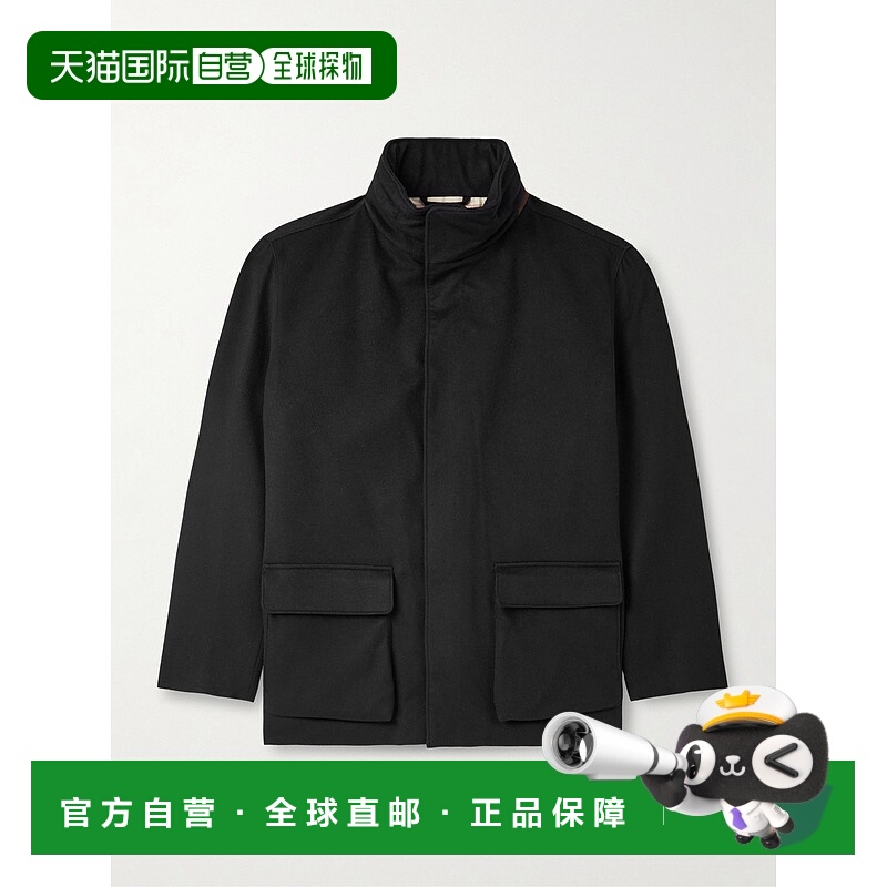 1h可退 香港直邮Loro Piana 诺悠翩雅 男士 System® 山羊皮边风暴