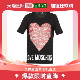 圆领长袖 T恤 Moschino 香港直邮Love W4F152LM3876