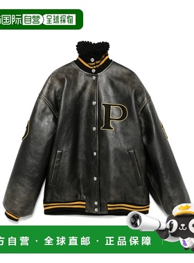 香港直邮Prada 长袖皮夹克 58A18915Y0SOOO