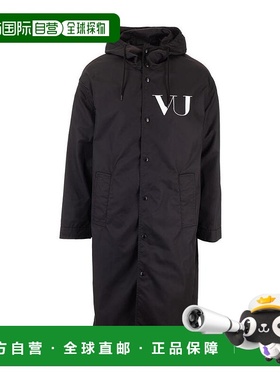 【99新未使用】香港直邮Valentino 黑色UNDERCOVER风衣 SV0CJB905