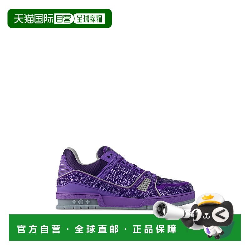 1h可退 欧洲直邮LOUIS VUITTON路易威登男士LV TRAINER运动鞋时尚