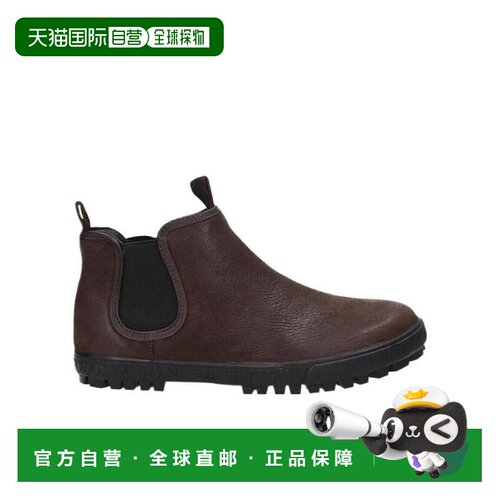 香港直邮Emporio Armani 徽标踝靴 X4Z009XC442男鞋