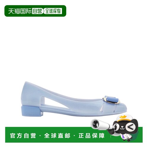 1h可退 Salvatore Ferragamo Vara平底果冻芭蕾平底鞋 01K557