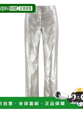 1h可退 香港直邮'S Max Mara 女士 MALIKA 亚麻裤子 MALIKA251913