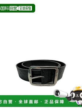 香港直邮Emporio Armani 压纹徽标腰带 YEML77YC07280001皮带