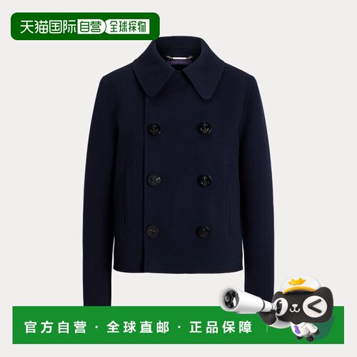 自营欧洲直邮Ralph Lauren拉夫劳伦 Marianna女士羊毛羊绒双面呢