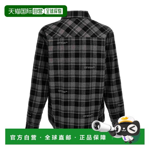 1h可退 欧洲直邮OFF-WHITE 男士衬衫 OMGE030C99FAB0010800 SS202