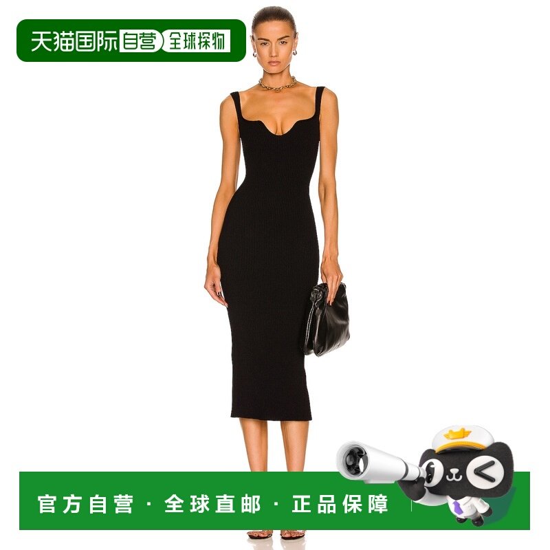 1h可退 香港直邮KHAITE 女士 Nina 连衣裙 8566400 black黑色 舒,女装/女士精品,连衣裙,淘宝优惠券,粉丝福利购,淘宝优惠卷