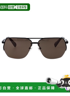 香港直邮Jacquemus 女士 BLACK/ BLACK/ 灰色不锈钢太阳眼镜 JAC6