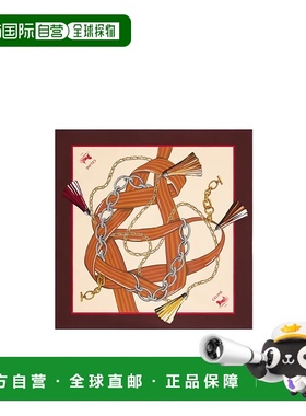 1h可退 香港直邮Celine 思琳 女士 CELINE CAPSULE Scarfs 棕色围