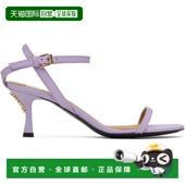 香港直邮Moschino 凉鞋 莫斯奇诺 紫色 1h可退 Bow 女士 Buckled