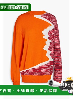 香港直邮MISSONI 米索尼 女士 嵌花羊毛毛衣 US23WN07BK025Q