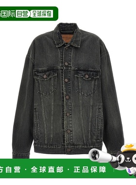 香港直邮Balenciaga 巴黎世家 女士 PAINTED廓形夹克 681690TBP47