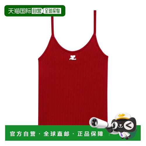 香港直邮Courreges 针织背心 PERMDE012FI00014034吊带