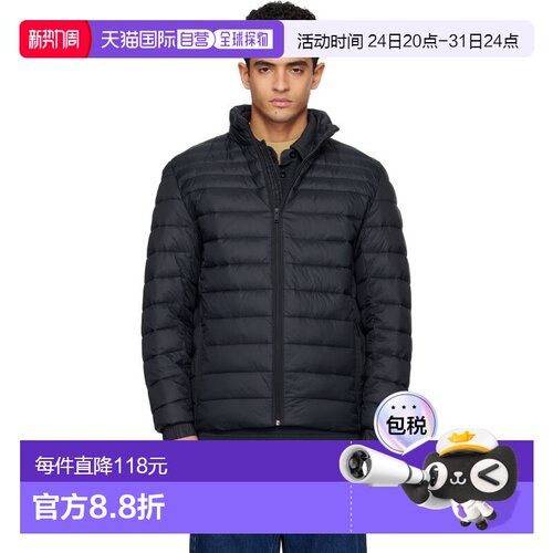 1h可退 香港直邮BOSS 波士 男士 Packable water-repellent padde