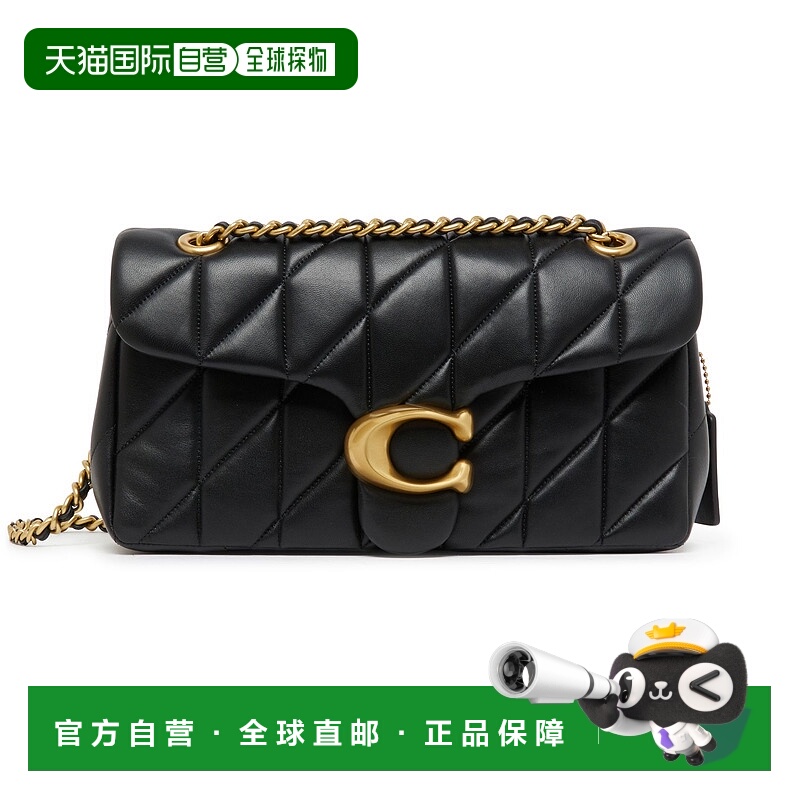 1h可退 香港直邮Coach 蔻驰 女士 Tabby 绗缝单肩包 26 LYZ7LBLKZ