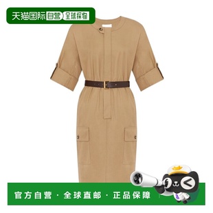 连衣裙 前扣领中袖 786339Y3A99 Laurent 香港直邮Saint