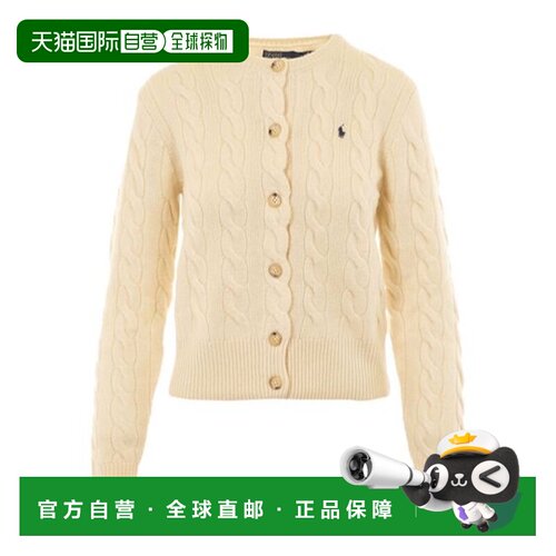 1h可退 香港直邮polo ralph lauren 长袖毛衣开衫 Women crov