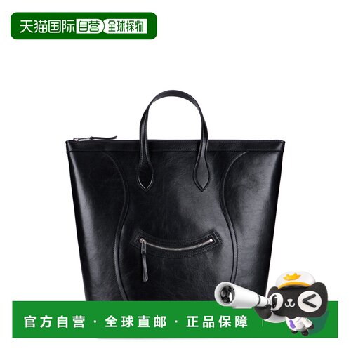 1h可退 香港直邮CELINE 男士手提包 L102A330038SI CO 黑色 拉链