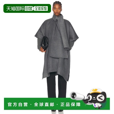 1h可退 香港直邮TOTÊME 女士 双围巾领大衣 251WRO4321FB0006