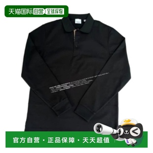休闲潮流百搭柔软舒适 香港直邮Burberry 长袖 Polo衫 80844021正品