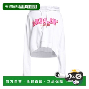 1h可退 香港直邮Dsquared2 二次方 女士 卫衣 white白色 舒适时尚