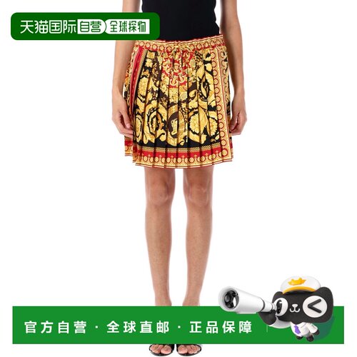 香港直邮VERSACE 女士半身裙 25A10202951A152155R650 AW2025