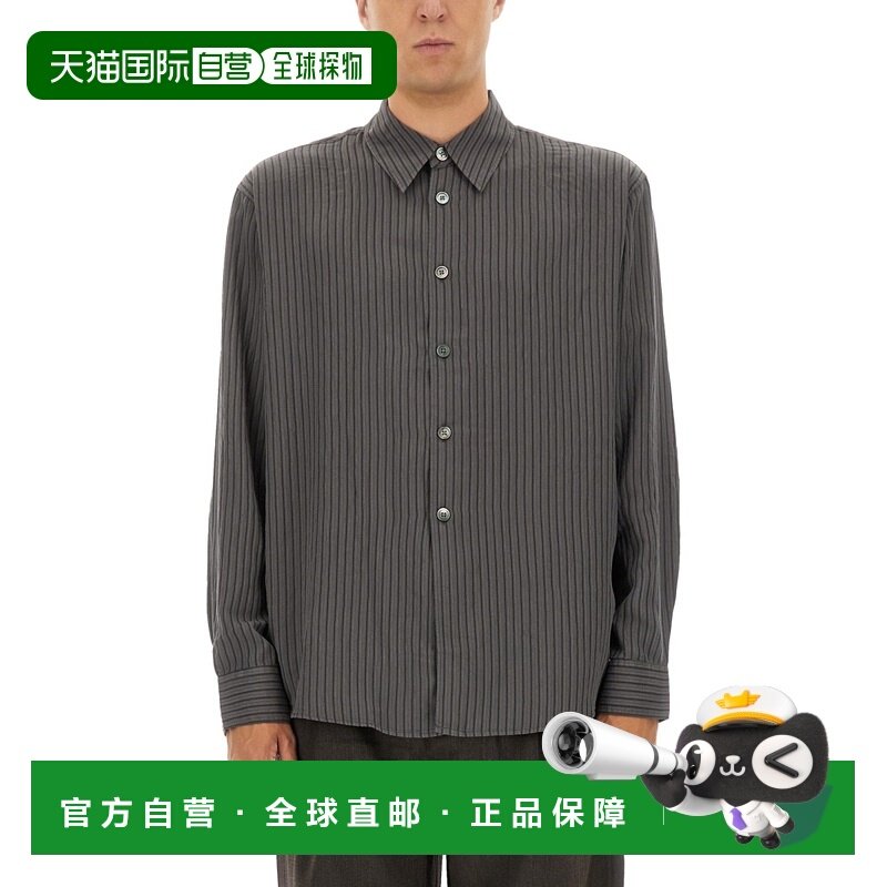 1h可退 香港直邮Our Legacy 男士 对比色条纹衬衫 M4252BISIRONST,男装,衬衫,淘宝优惠券,粉丝福利购,淘宝优惠卷