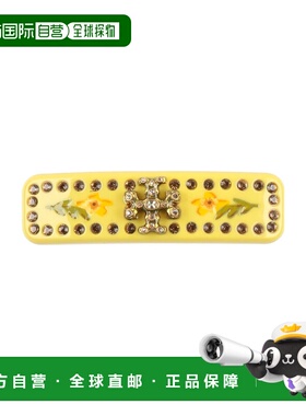 1h可退 香港直邮Tory Burch 托里 伯奇 女士 发饰 yellow黄色 舒