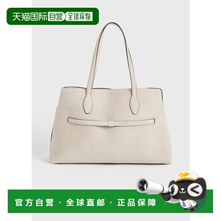 香港直邮TOTÊME 女士 TOTEME Lounge 绒面革皮革手提包 253WAL007