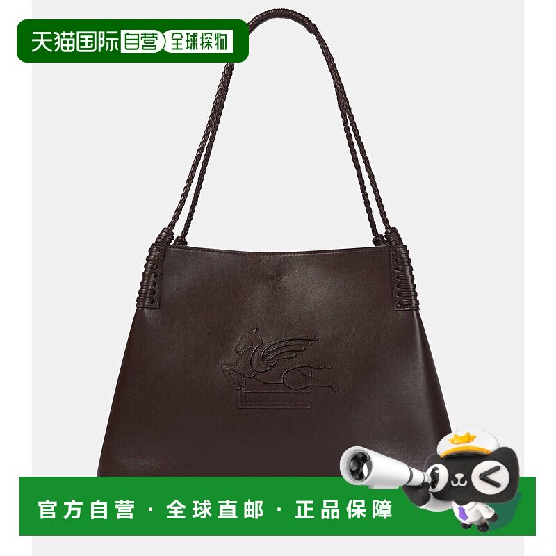 香港直邮Etro 艾特罗 女士 天秤座中号皮革单肩包手提包