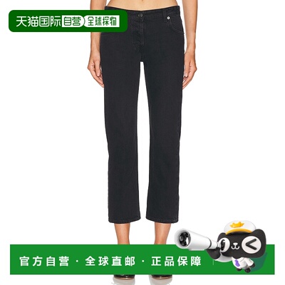 香港直邮The Row 女士 Riaco 直筒裤 7516W2352 black黑色 舒适时