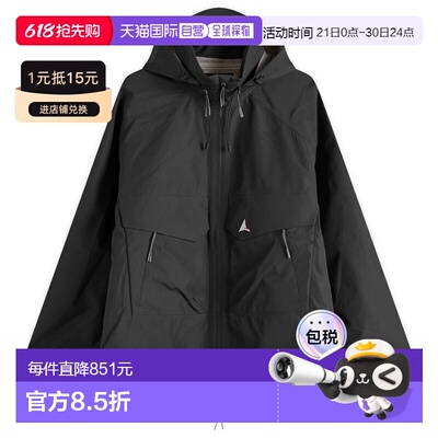 香港直邮Roa 男士 黑色夹克 RBMW0449FA301 black黑色 舒适时尚