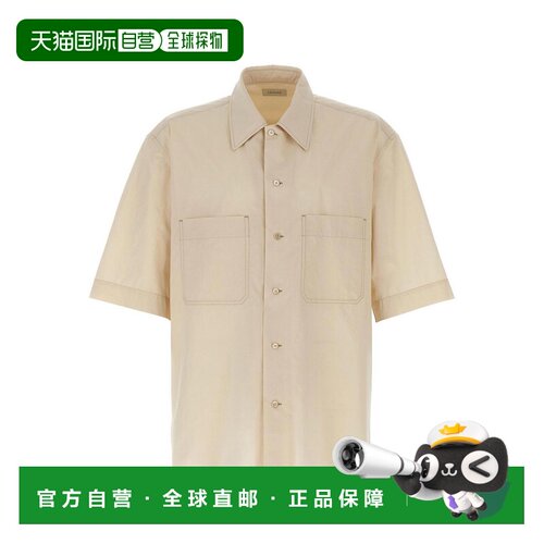 1h可退 欧洲直邮LEMAIRE 男士衬衫 SH1175LF1364BG206 SS2025 白