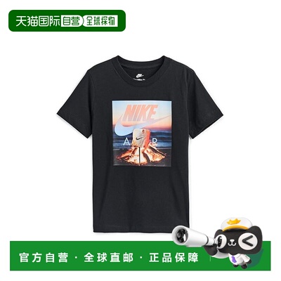 1h可退 香港直邮Nike 耐克 女童 Campfire 休闲T恤(小童/大童)童