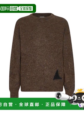 1h可退 香港直邮Roa 男士 棕色毛线衫 RBMW0522YA76 brown棕色 舒