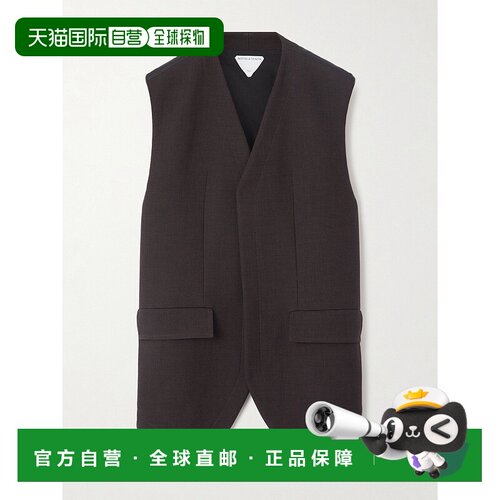1h可退 Bottega Veneta 葆蝶家 女士 双层V领马甲 779372