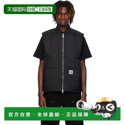 香港直邮CARHARTT WIP 男士 黑色 Lachlan Liner 马甲 I034387