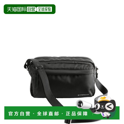 1h可退 香港直邮GIVENCHY 男士斜挎包 BKU05CK1ZL001 SS2026 黑色