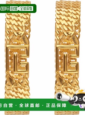 香港直邮Balmain 巴尔曼 女士 Sync PB Brass 耳环 FN1XK519MBRA