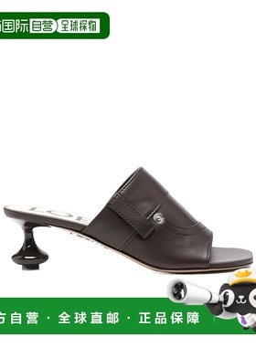 香港直邮Loewe 露趾高跟凉鞋 LFW1465X01罗意威高跟鞋单鞋