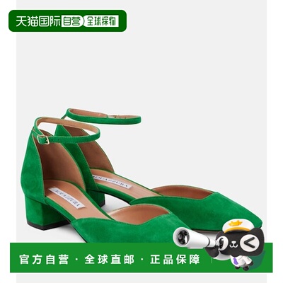 香港直邮AQUAZZURA/Asha 35女士高跟鞋 【付后1h可退】单鞋