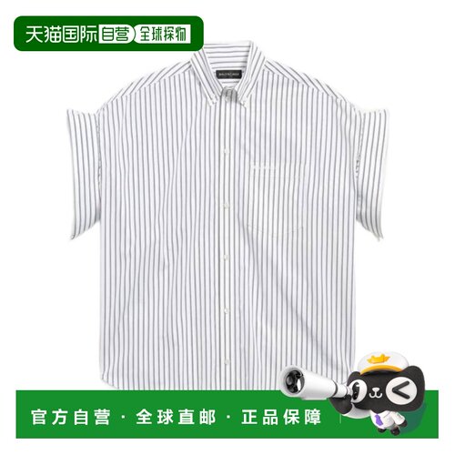 1h可退 Balenciaga 褶袖衬衫 857833TTM33短袖