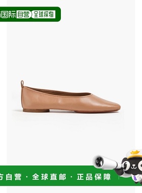 香港直邮VINCE 女士 Vivian 皮质芭蕾舞鞋 J1198L1251CHAITAN