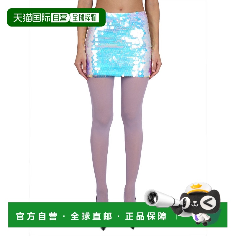 香港直邮Nina Ricci 莲娜丽姿 女士 迷你半身裙 23PCJU002PL0432